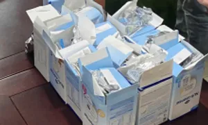 Ngụy trang hơn 9 kg ma túy trong hộp sữa